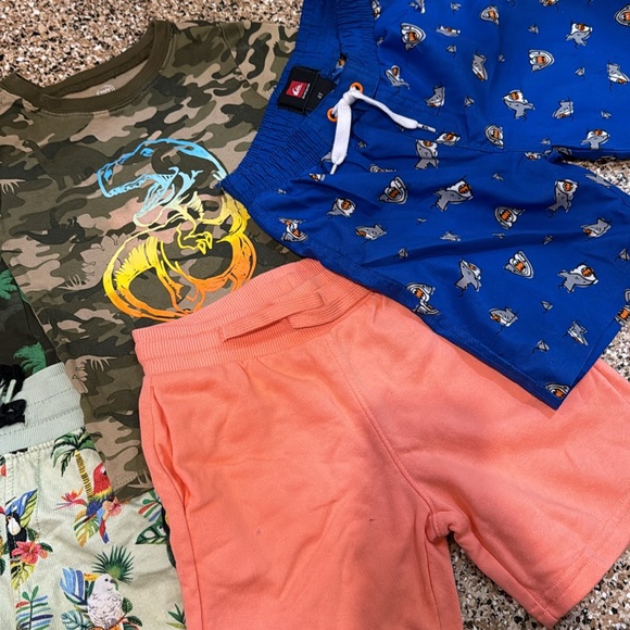 Kids 4-5T lot of 5 pieces HM WONDER NATION TROPICAL SUMMER VACATION - Picture 4 of 8